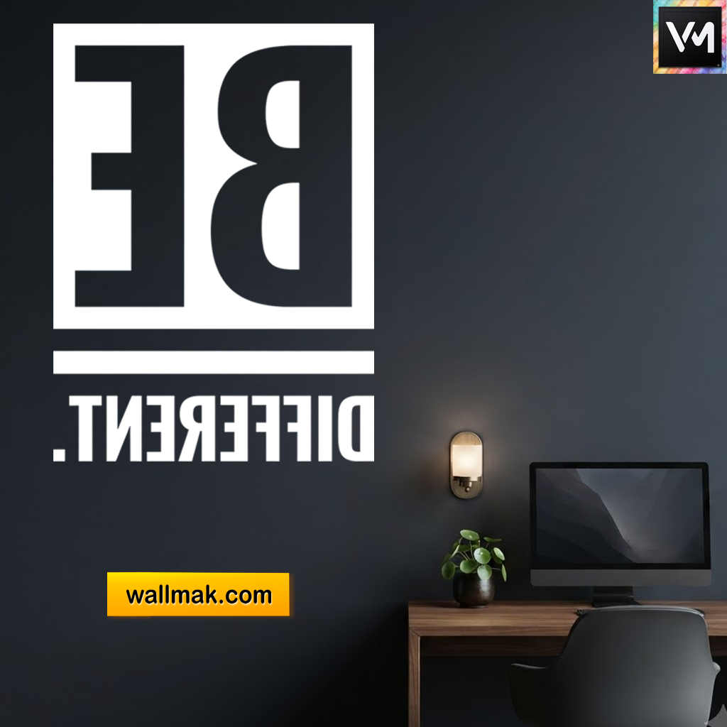 Be Different Motivational Wall Sticker