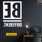 Be Different Motivational Wall Sticker