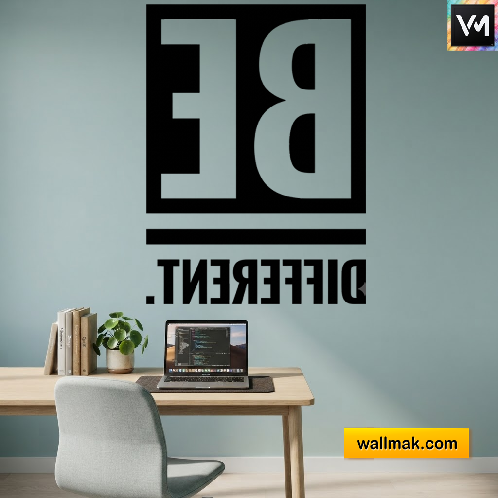 Be Different Motivational Wall Sticker