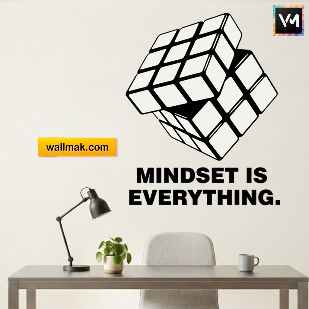Mindset is Everything Motivational Wall Decal