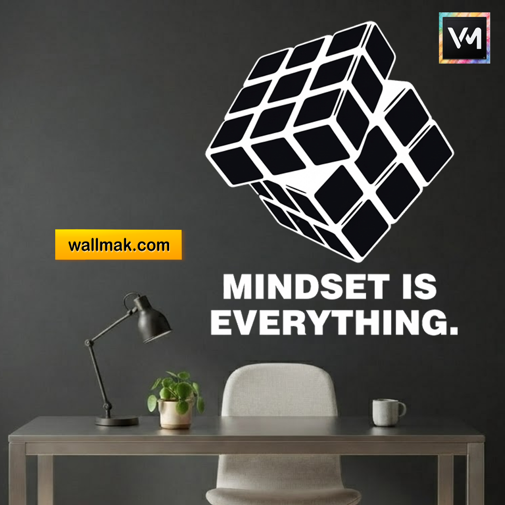 Mindset is Everything Motivational Wall Decal