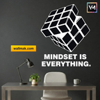 Mindset is Everything Motivational Wall Decal