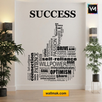 Success Motivational Wall Sticker