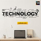 Technology Wall Art Office Sticker