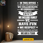 Office Motivational Quotes Wall Sticker