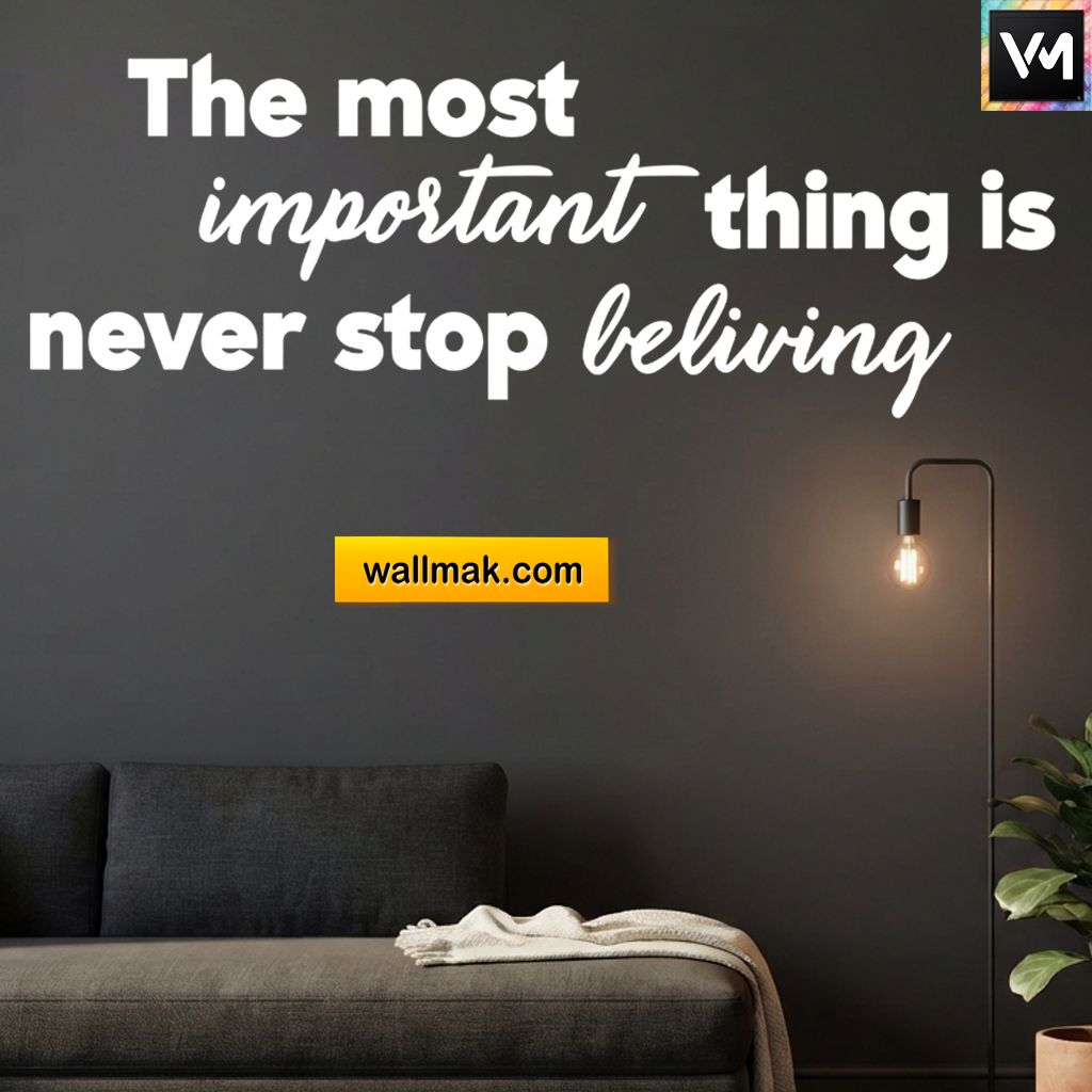 Inspirational Quotes Wall Sticker