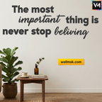 Inspirational Quotes Wall Sticker