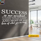 Success Quotes Office Wall Sticker