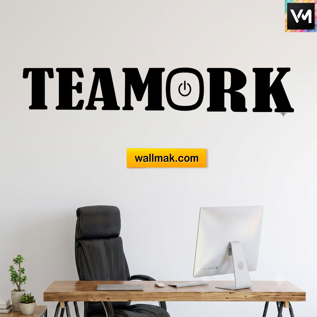 Teamwork Art Office Wall Sticker