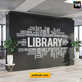 Office Word Cluster Wall Sticker