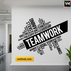 Office Word Cloud Wall Sticker