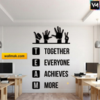 Team Together Everyone Achieve Office Wall Sticker