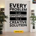 Every Problem Is an Opportunity Motivational Wall Sticker