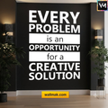 Every Problem Is an Opportunity Motivational Wall Sticker