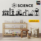 Science Lab Classroom Wall Sticker