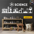 Science Lab Classroom Wall Sticker