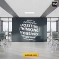 Positive Thinking Quotes Wall Sticker