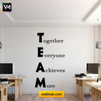 Together Everyone Achieves More Office Wall Decal
